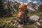 Essential Gear for Wilderness Mountain Hiking: Camping Equipment and Accessories created by generative AI