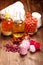 Essential oils and bath salt