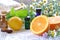 Essential oils with fruits