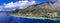 Est scenic beaches of Corfu island - Barbati aerial view.