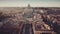 Establishing aerial shot of Vatican City