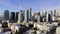 Establishment shot over Downtown Los Angeles aerial view - Los Angeles Drone footage - LOS ANGELES, UNITED STATES -