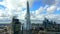 Establishment shot over London - aerial view - LONDON, UK - JUNE 8, 2022