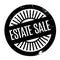 Estate Sale rubber stamp