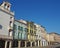 Este, Padova, Italy. The main square and its Venetian style buildings