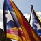 The estelada, the catalan pro-independence flag