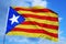 Estelada, the Catalan separatist flag