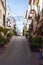 ESTEPONA, SPAIN - February 22th, 2019 - Street of Estepona, Andalusia, Spain