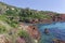 Esterel massif with porphyry rocks, France