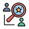 Estimation, evaluation Vector Icon which can easily modify