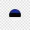 estonia icon sign and symbol. estonia color icon for website design and mobile app development. Simple Element from countrys flags