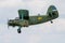 Estonian Air Force Antonov An-2 transport plane arrival and landing for RIAT Royal International Air Tattoo 2018 airshow