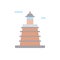 Estonian, lighthouse icon. Simple color vector elements of pharos icons for ui and ux, website or mobile application