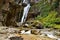 Estrecho waterfall. Ordesa Natural park