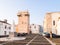 Estremoz Castle with Tres Coroas Three Crowns marble tower,