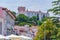 Estremoz, Portugal, June 15, 2021: View of the Estremoz castle i