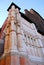 Estrene beautiful columns of the Basilica of San Petronio in Bologna in Emilia Romagna (Italy)