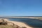 The estuary environment connects the lagoon to the ocean