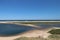 The estuary environment connects the lagoon to the ocean