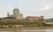 Esztergom castle and church view from Slovakia