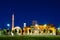 The Et`hem Bey Mosque in Skanderbeg Square, Tirana - Albania