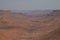 On the Etendeka Plateau with view of the Klip River valley, Grootberg, Namibia, Africa