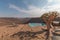 On the Etendeka Plateau with view of the Klip River valley, Grootberg, Namibia, Africa