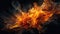 Eternal Blaze: A Mesmerizing Dance of Radiant Flames