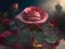 Eternal Dreamscape: Fantasy Rose in Otherworldly Beauty