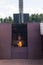 The Eternal Flame. War memorial on the confluence of Volga and Tmaka. City of Tver, Russia.