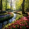 Eternal Spring: Stroll through a Surreal Floral Paradise at Keukenhof Gardens