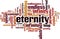 Eternity word cloud