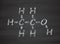 Ethanol (alcohol) molecule