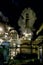 Ethanol Manufacturing Plant at night