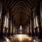 Ethereal cathedral interior.