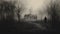 Ethereal Chiaroscuro: A Haunting Journey Through The Misty Woods