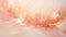 Ethereal Cloudscapes: A Pink, White, And Orange Abstract Painting