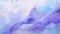 Ethereal Cloudscapes: A Serene Abstract Painting In Purple And Blue