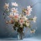 Ethereal Columbine Arrangement: A Joyful Celebration Of Nature