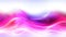Ethereal Flow: Abstract Futuristic Background with Magenta Glowing Neon Wave Lines and Bokeh Lights