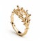 Ethereal Gold Ring Inspired By Norwegian Nature And Matthias Haker\\\'s Style