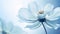 Ethereal Images: Beautiful Flowers On A Blue Background
