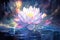 Ethereal Lotus: A Translucent Journey into Spiritual Awakening