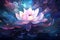 Ethereal Lotus: A Translucent Journey into Spiritual Awakening