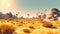 Ethereal Nature Scenes: No Man\\\'s Sky Desert Map Screenshot