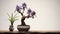 Ethereal Purple Flower Bonsai: A Spectacular Show Of Ancient Chinese Art