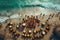Ethereal Rhythms: Beachside Drum Circles in Harmony with Nature