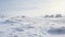 Ethereal Snowscape: Captivating Tundra Of Manhattan Beach In Arctic Air