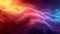 Ethereal waves of color reminiscent of a cosmic nebula background. Generative AI