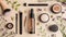 Ethical Christian cosmetics line featuring natural beauty products and serene faces